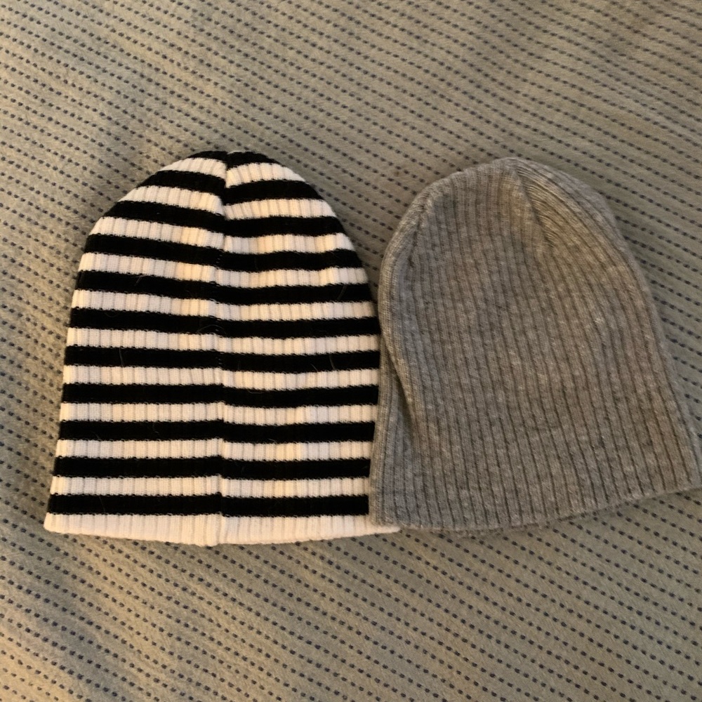 Bundle of 4 Baby Beanies and 5 Headbands